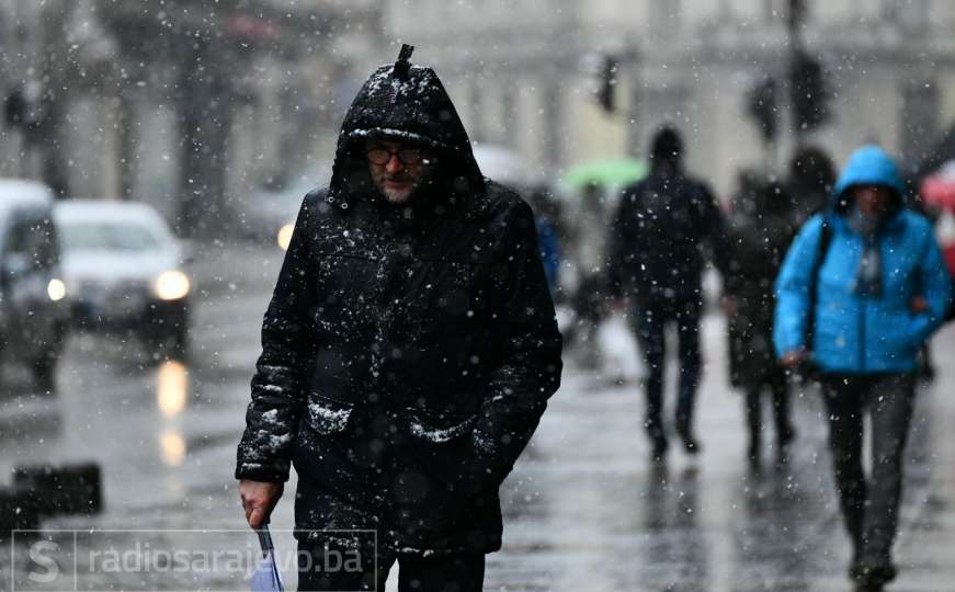 Meteorolozi objavili prognozu do srijede: Stižu kiša, snijeg i olujni vjetar
